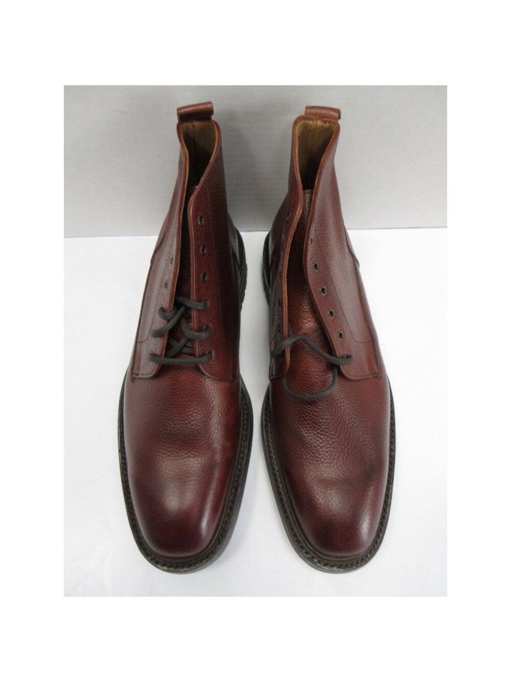 VINTAGE Cole Haan Boots 11 D Red Country Leather Commando Sole 110